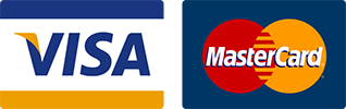 Visa and Mastercard accepted